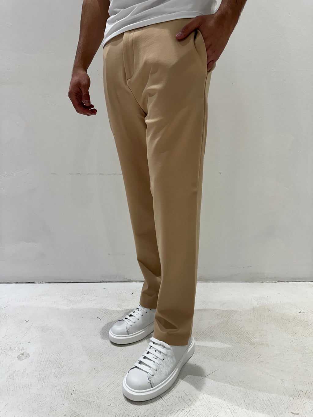 PANTALONE LOOSE FIT IN PUNTO MILANO