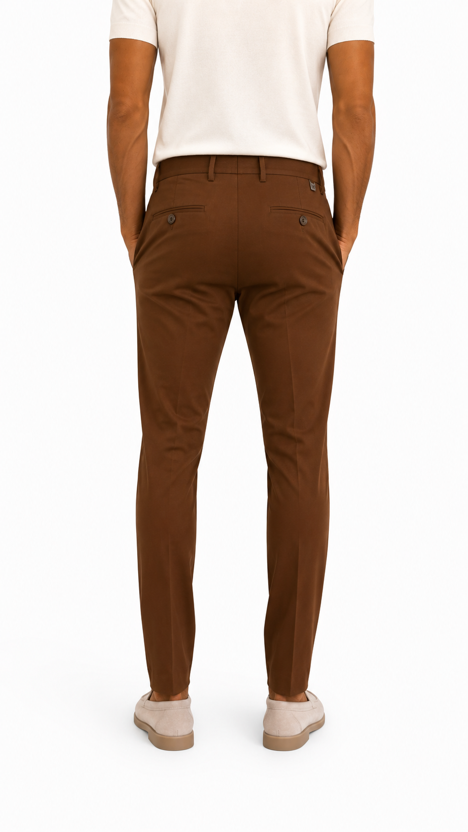 PANTALONE PUNTO MILANO MARRONE
