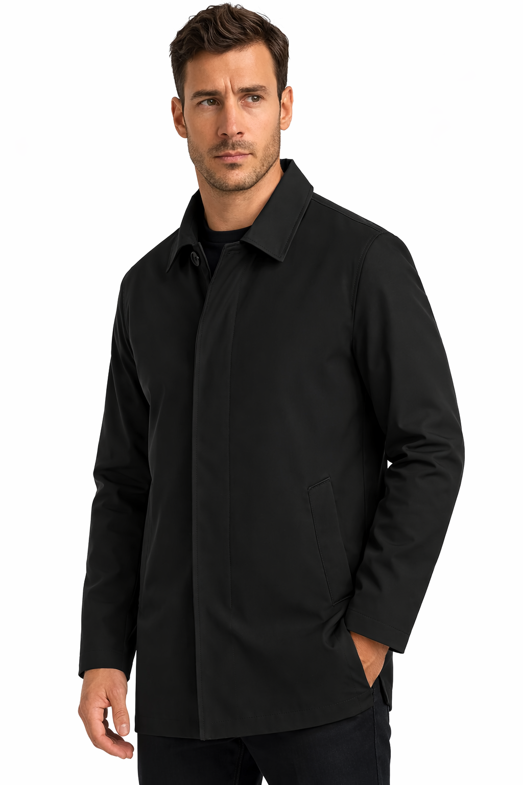 TRENCH CON BOTTONI