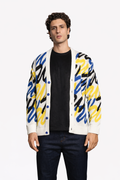 CARDIGAN GRAFFITI CON BOTTONI