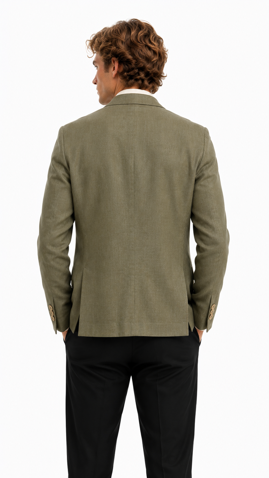 GIACCA SARTORIALE IN 100% LINO