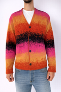 CARDIGAN FANTASIA ARANCIONE
