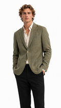 GIACCA SARTORIALE IN 100% LINO
