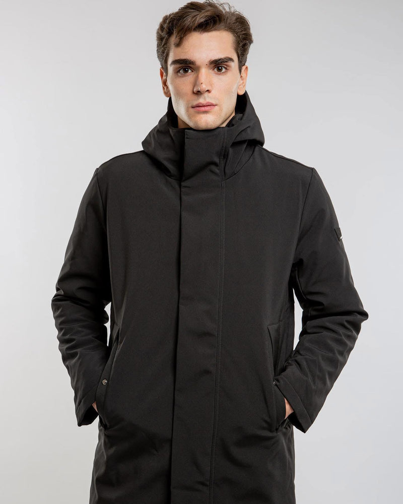 PARKA CAPPOTTO IMBOTTITO CON CAPPUCCIO