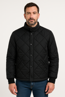 Giubbino trapuntato con doppia chiusura