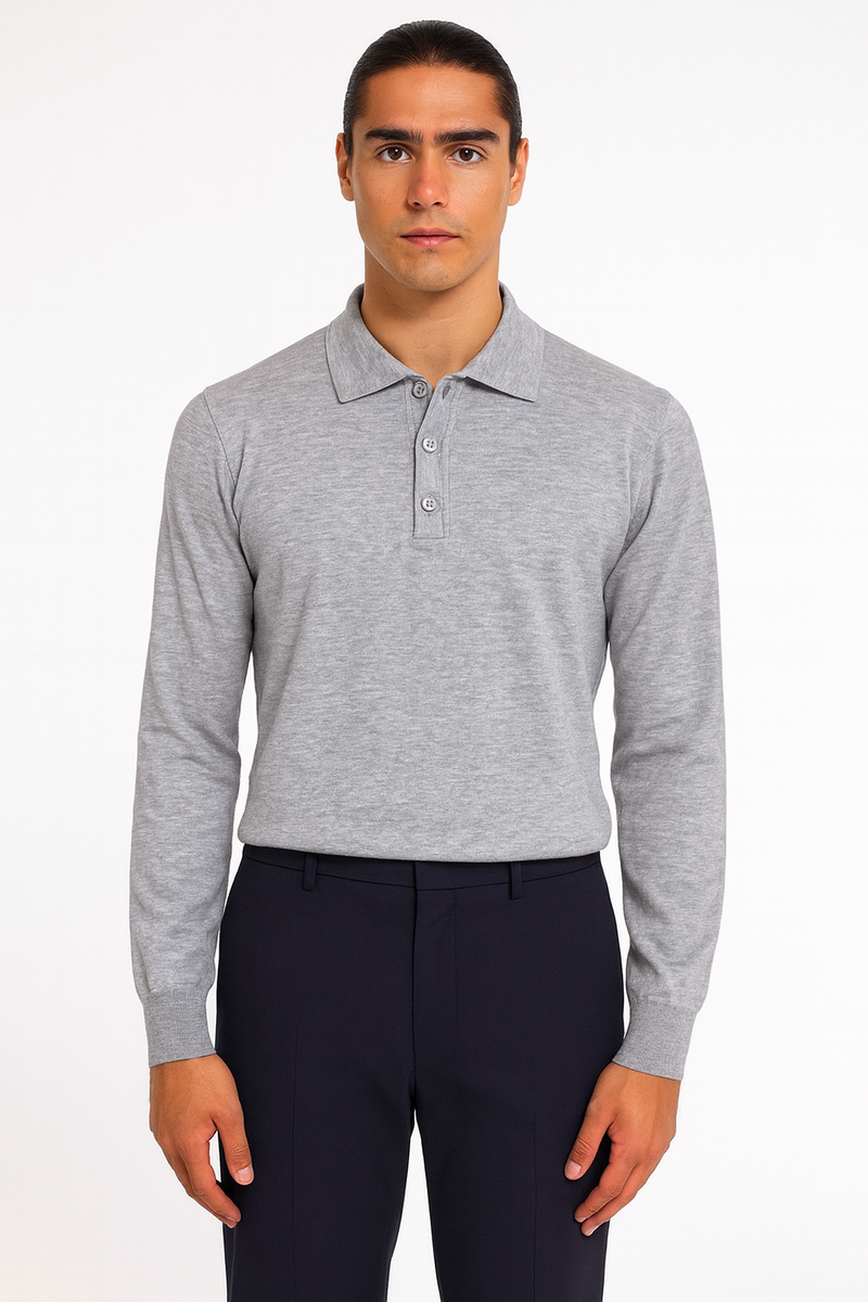 Polo manica lunga