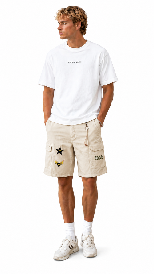 BERMUDA TASCONI CON PATCH