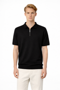 POLO MEZZA MANICA CON ZIP