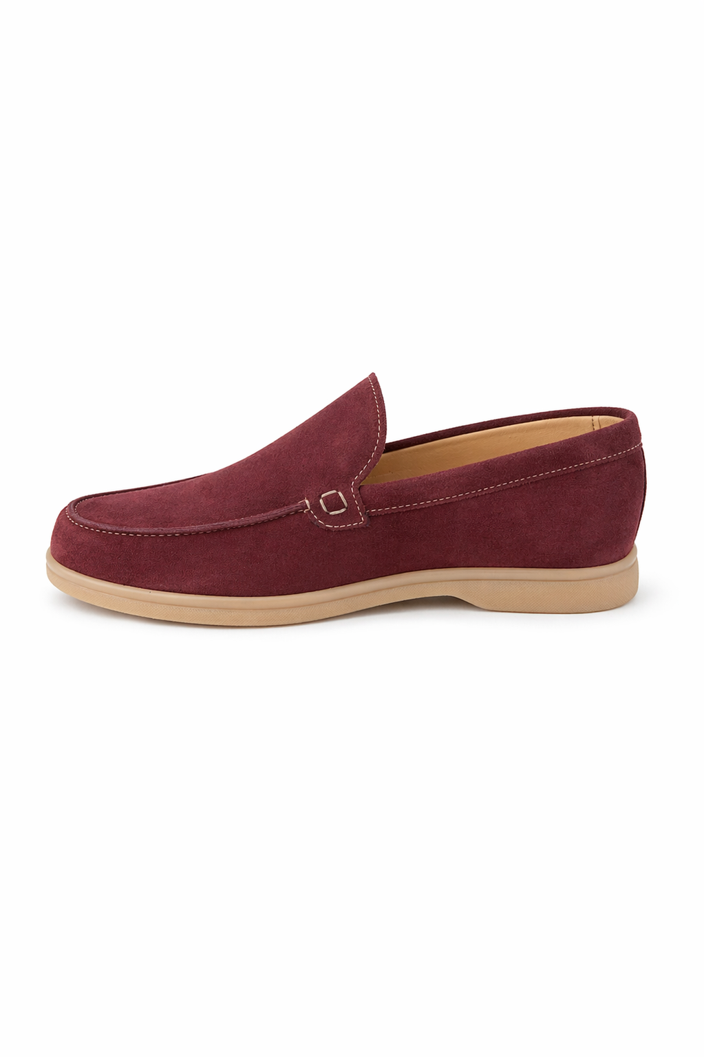 Slip-on CANCUN IN CAMOSCIO BORDEAUX | MONTERA