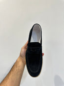 Mocassino modello LP in camoscio