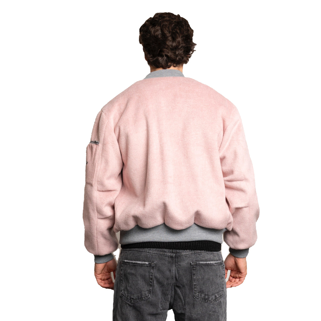 BOMBER EFFETTO MOHAIR