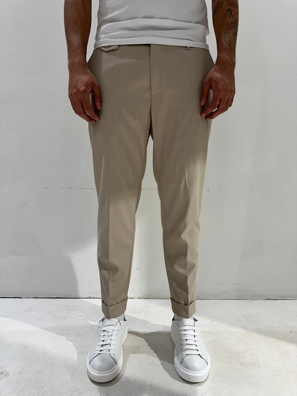 PANTALONE GESSATO
