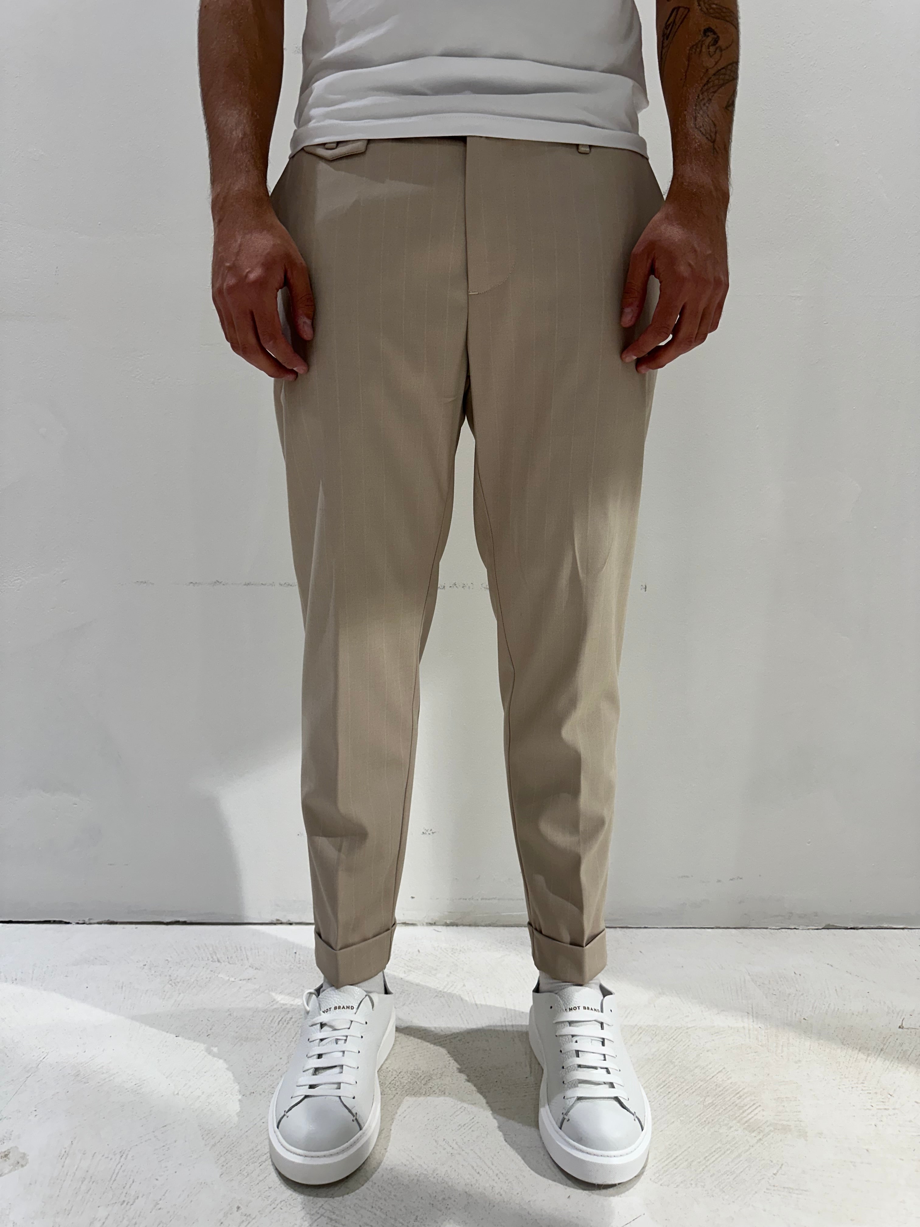 PANTALONE GESSATO