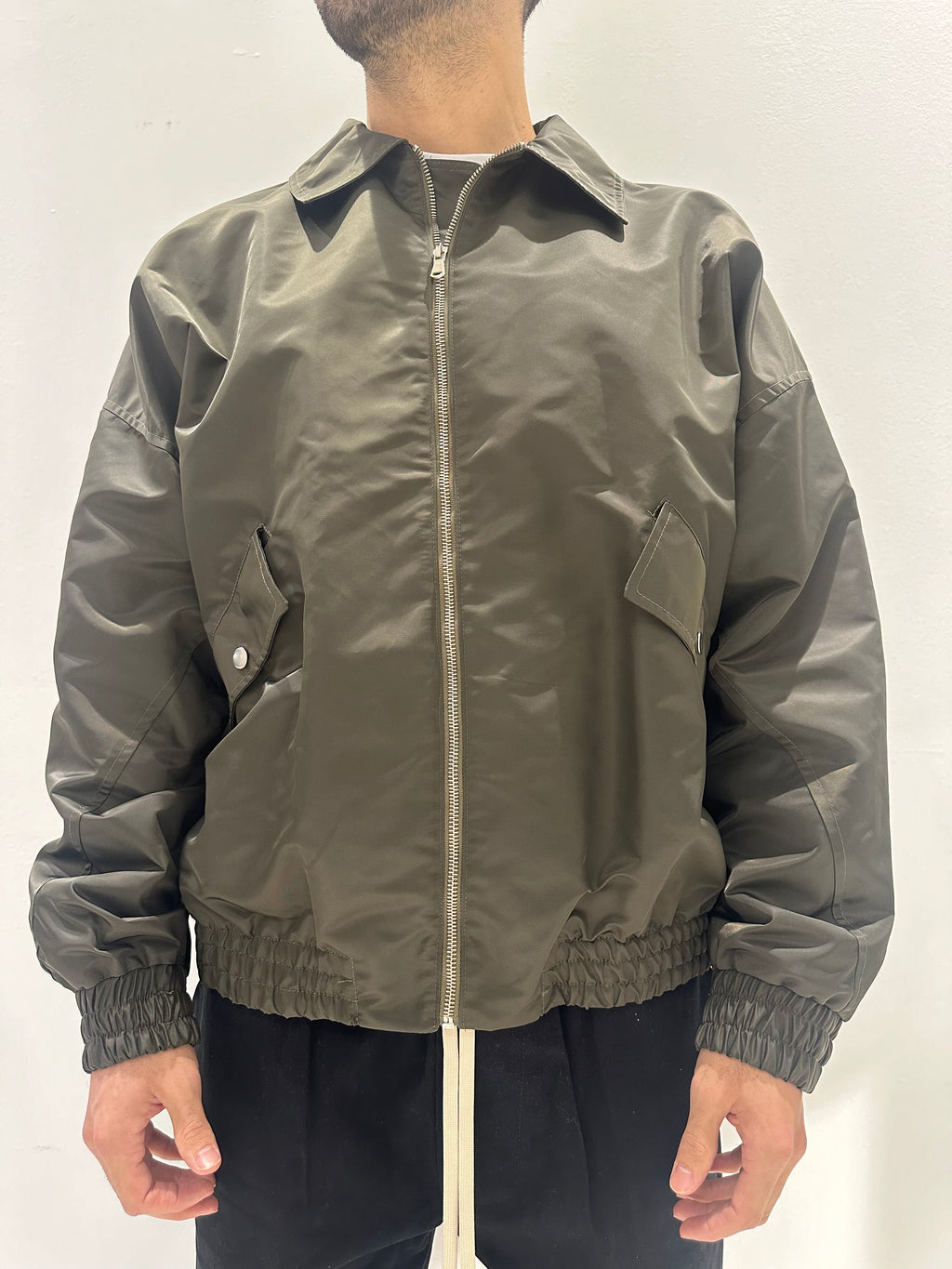 GIACCA IN NYLON CON COLLETTO Why not Brand