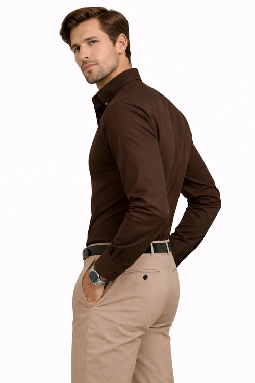 CAMICIA IN FILO DI SCOZIA