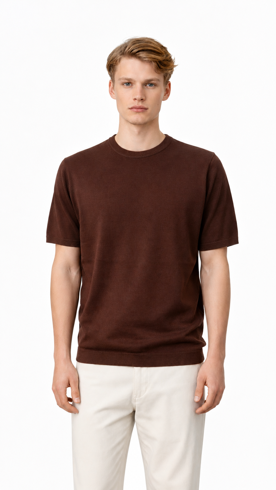 MAGLIA IN FILO MEZZA MANICA