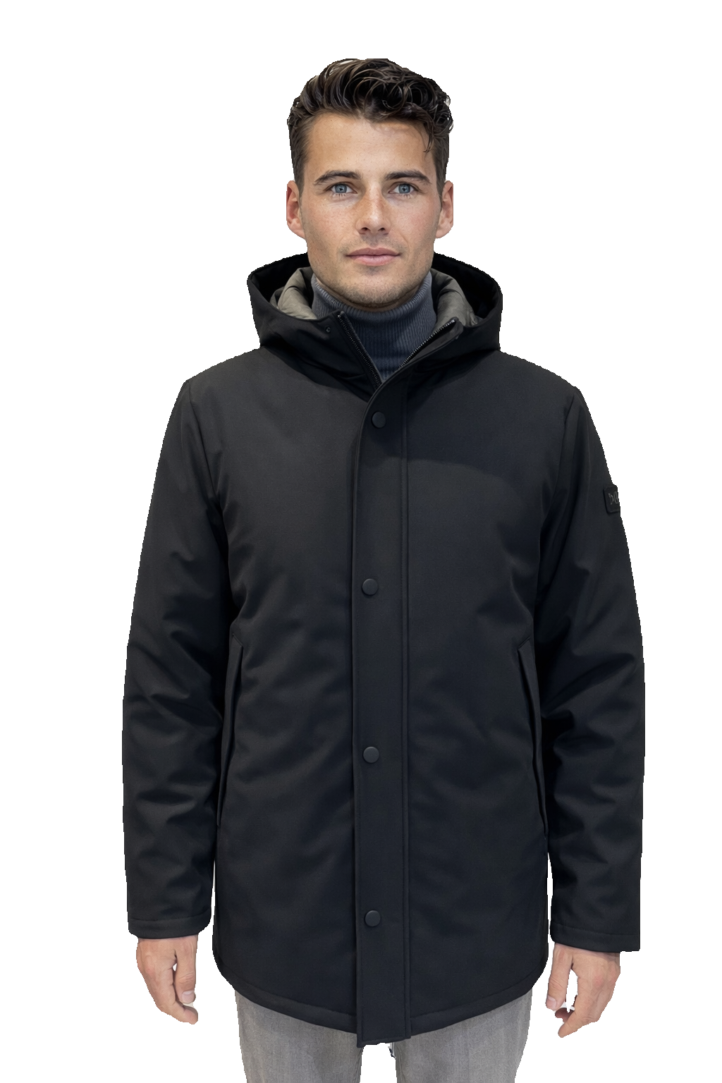 PARKA CON ZIP E BOTTONI CALAMITA