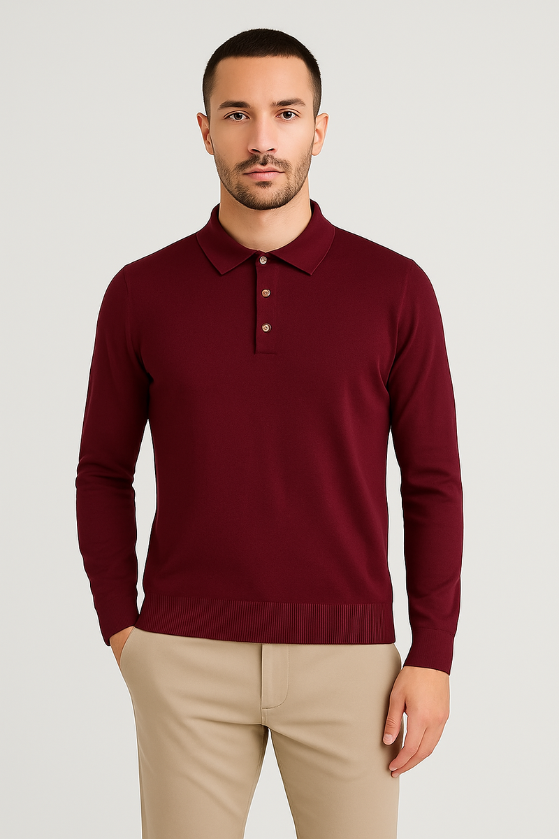 Polo manica lunga