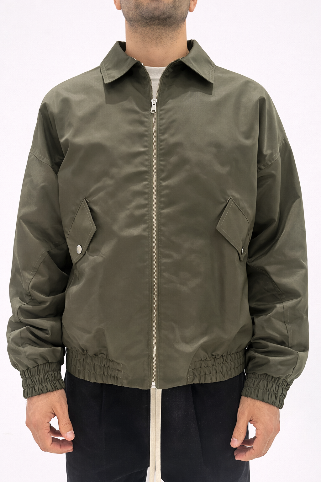 GIACCA IN NYLON CON COLLETTO Why not Brand