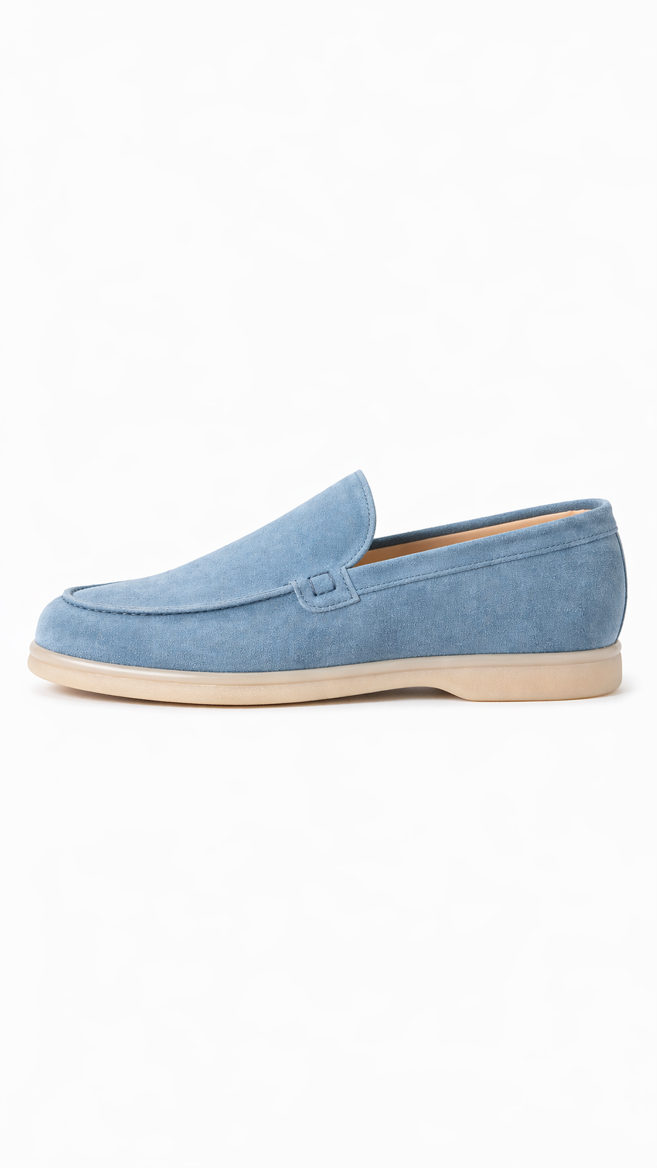 Slip-on CANCUN IN CAMOSCIO CIELO | MONTERA