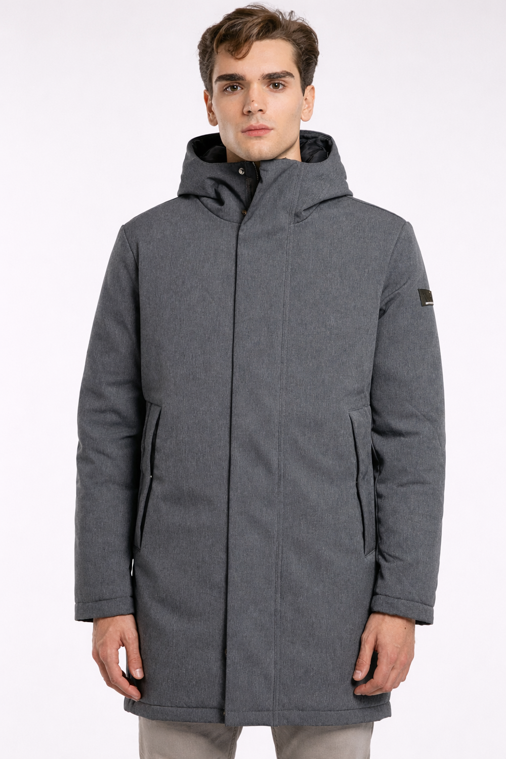 PARKA CAPPOTTO IMBOTTITO CON CAPPUCCIO