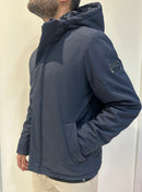 Parka corto con cappuccio