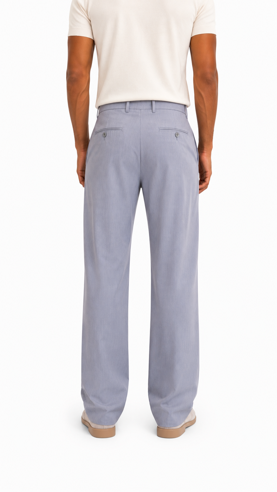 PANTALONE BAGGY FIT GRIGIO