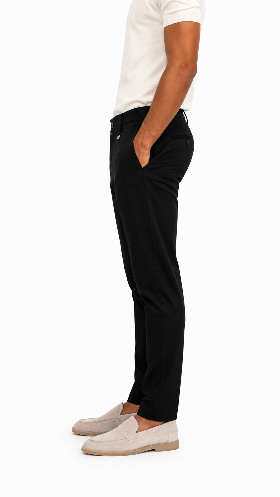 PANTALONE PUNTO MILANO NERO
