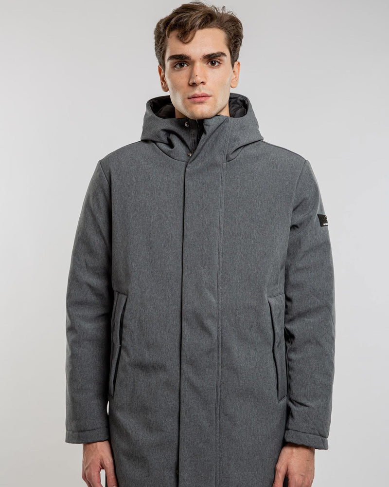PARKA CAPPOTTO IMBOTTITO CON CAPPUCCIO