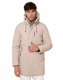 Parka tecnico con cappuccio