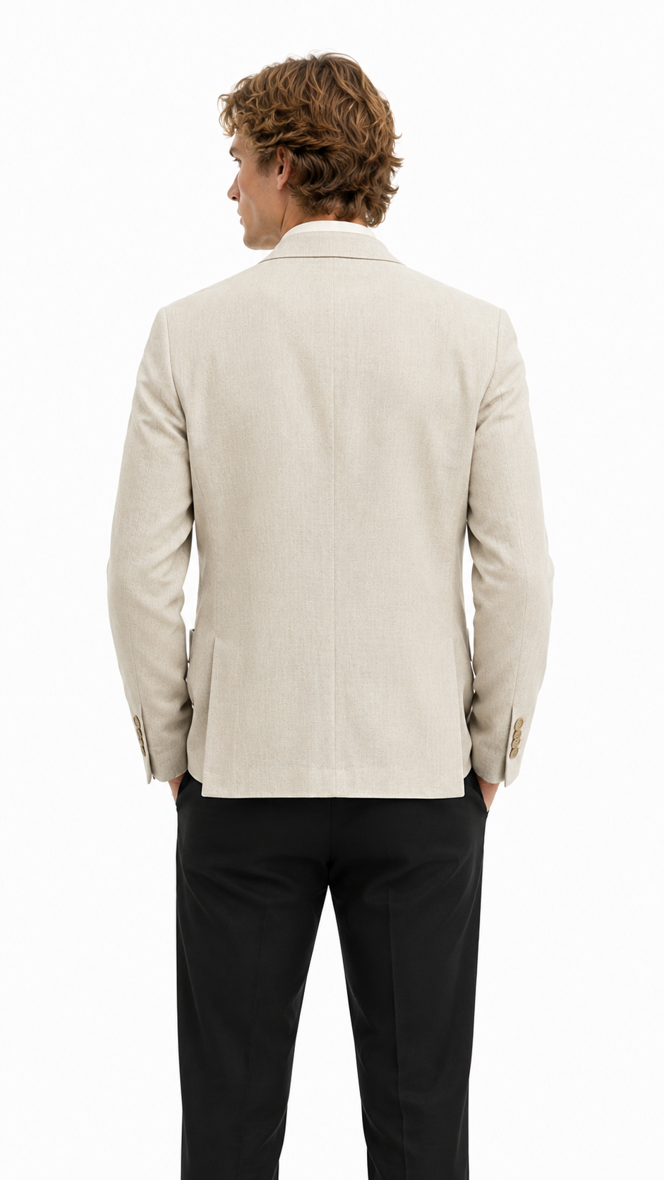 GIACCA SARTORIALE IN 100% LINO