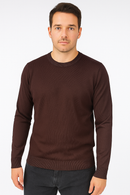 Maglione girocollo manica lunga