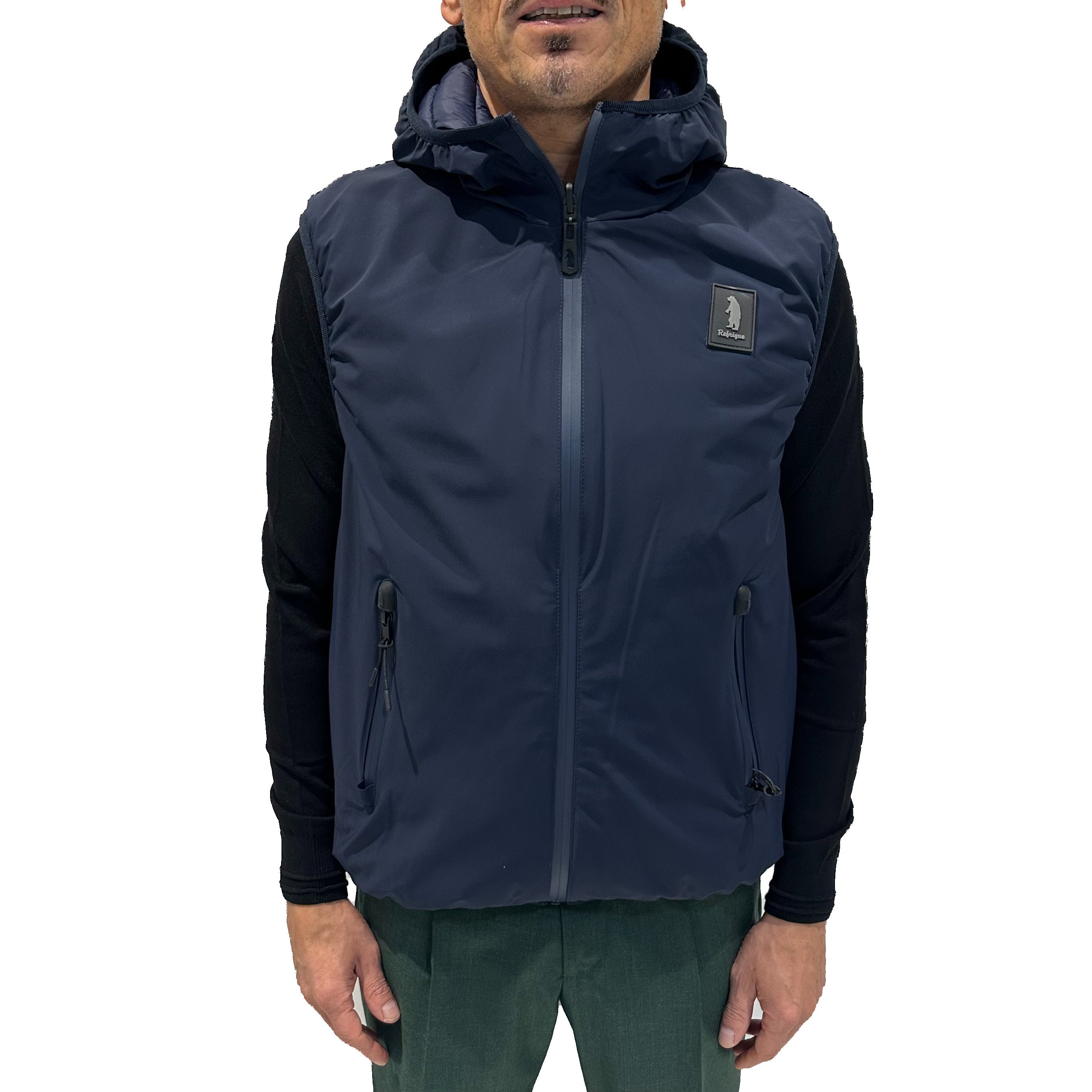 SMANICATO REVERSIBILE REFRIGUE CON CAPPUCCIO