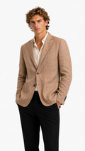 GIACCA SARTORIALE IN 100% LINO
