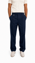 PANTALONE BAGGY FIT BLU