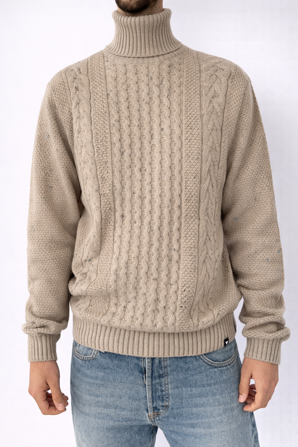 DOLCEVITA FRONTE RICAMATO BEIGE