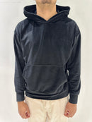 FELPA CON CAPPUCCIO IN CINIGLIA