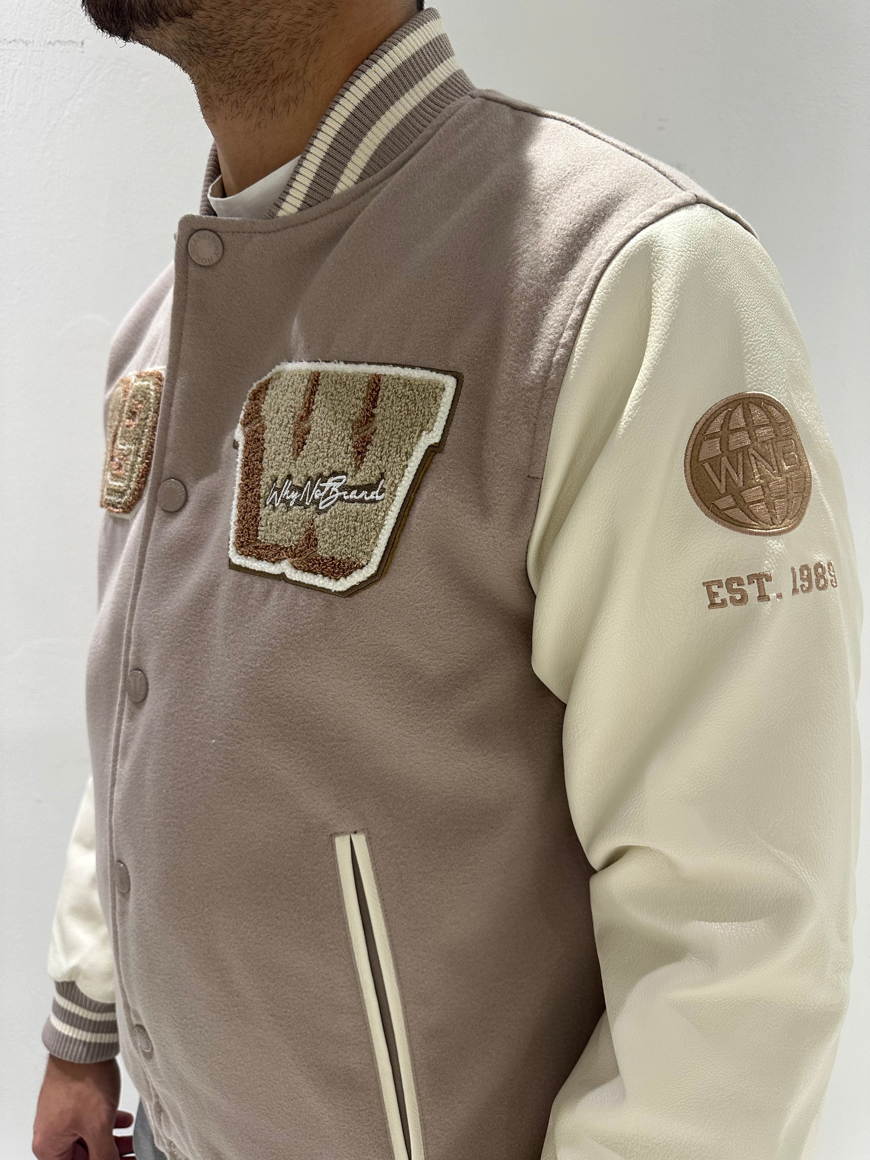 GIUBBOTTO VARSITY CON PATCH