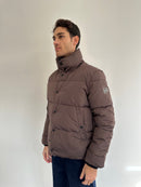 Bomber con zip e bottoni