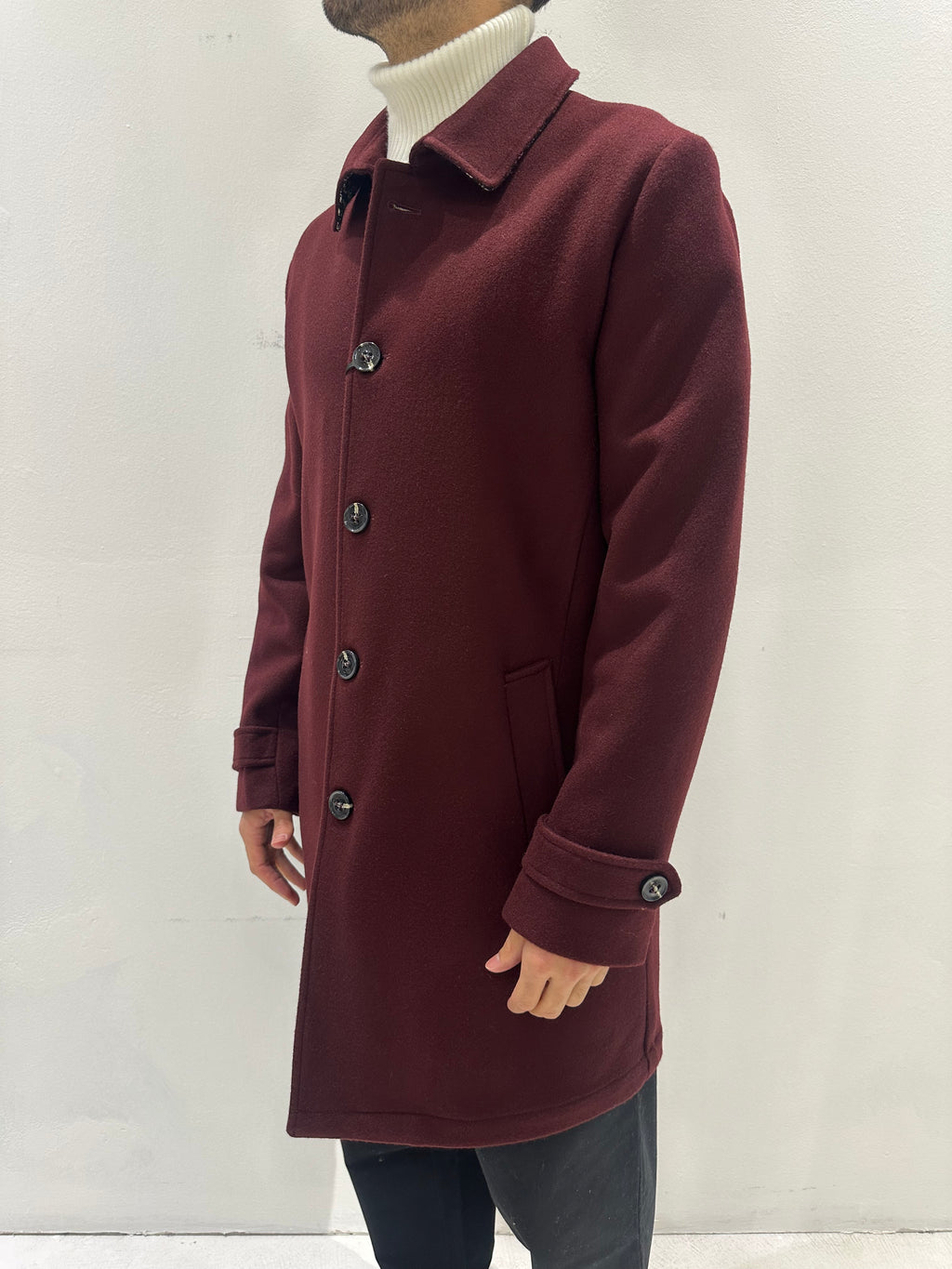 CAPPOTTO BARONETTO CON COLLO