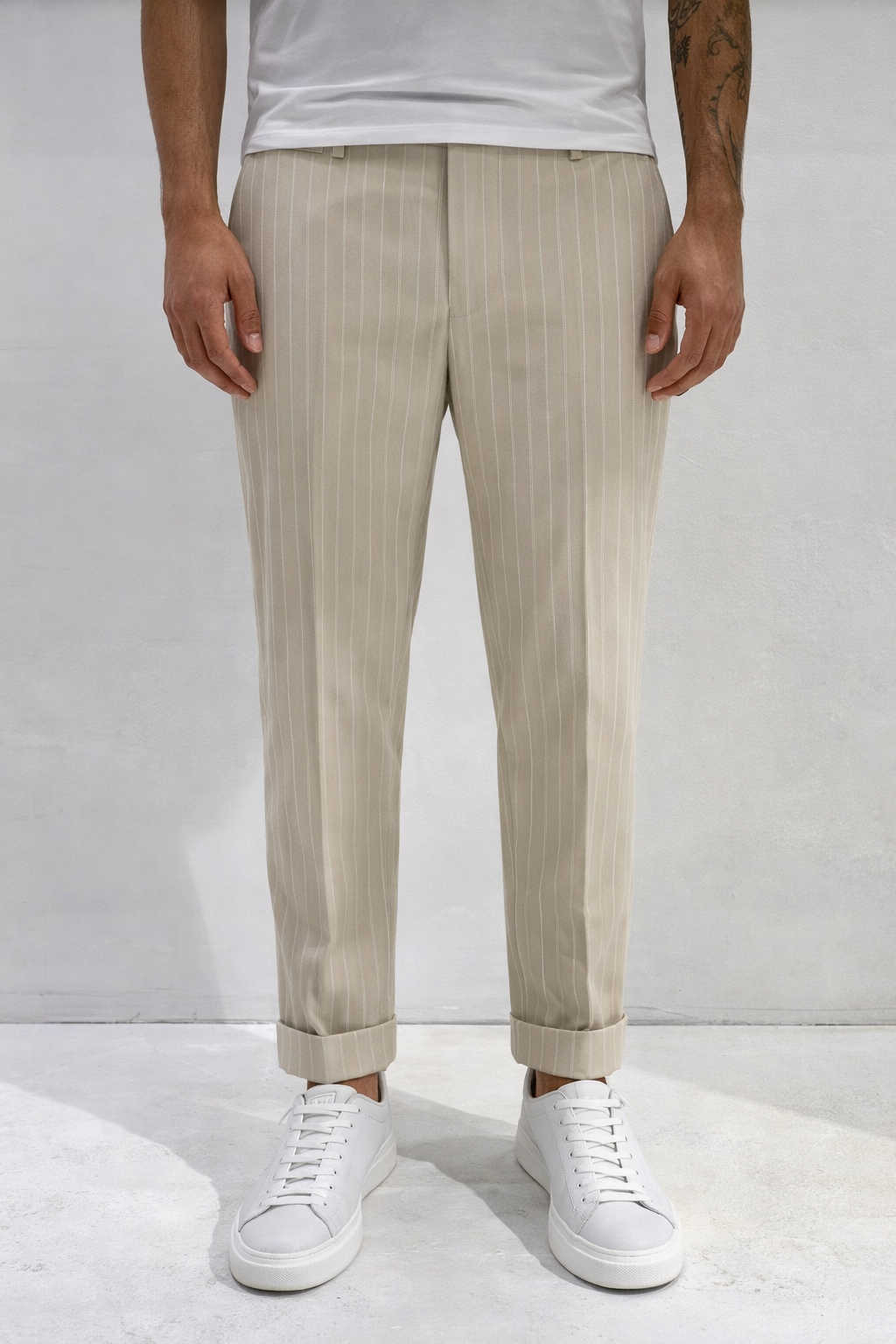 PANTALONE GESSATO