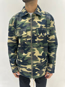 CAMICIA MILITARE CON ZIP