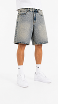 BERMUDA IN JEANS BAGGY FIT SABBIATO