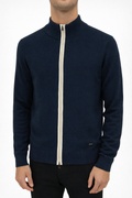 CARDIGAN DOPPIA CHIUSURA ZIP E BOTTONI