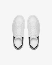 Sneakers in Vera Pelle con suola Alta