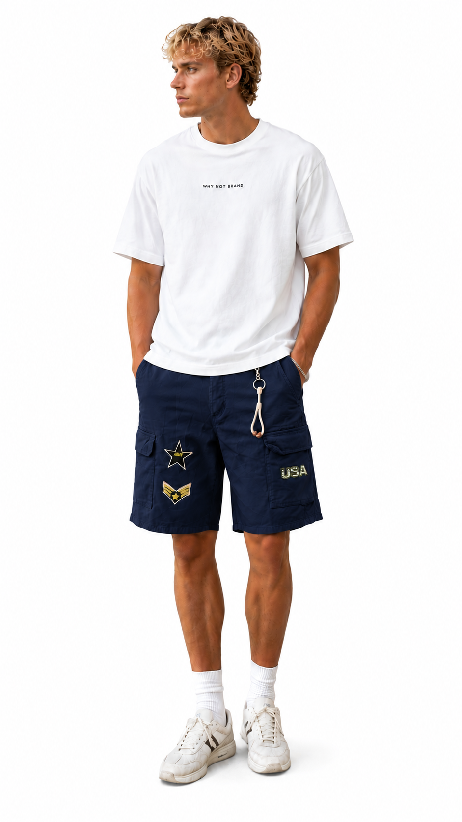 BERMUDA TASCONI CON PATCH