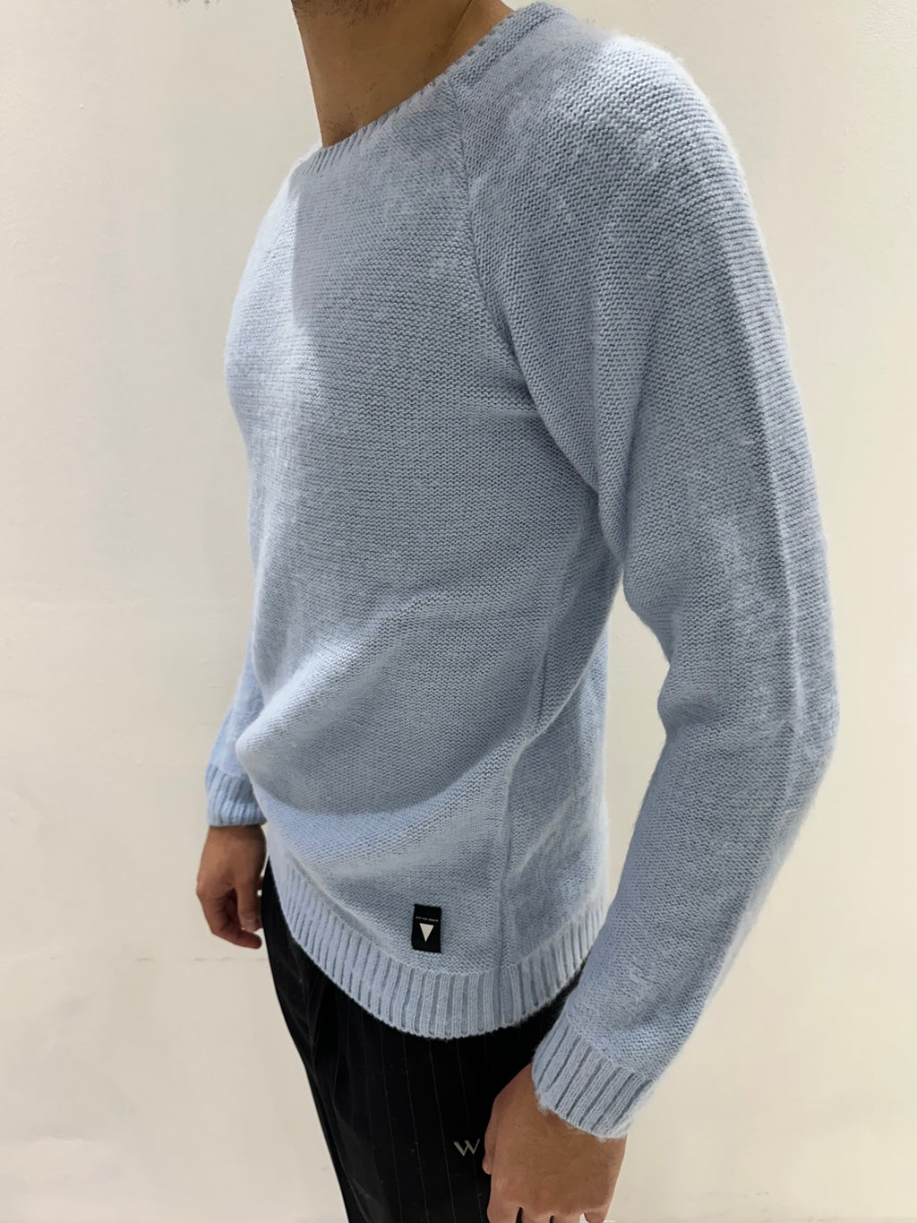 MAGLIONE GIROCOLLO IN MOHAIR