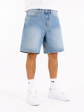 Bermuda in jeans baggy fit light wash