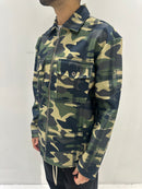 CAMICIA MILITARE CON ZIP