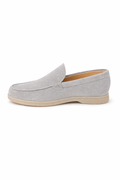 Slip-on CANCUN IN CAMOSCIO CIMENTE | MONTERA